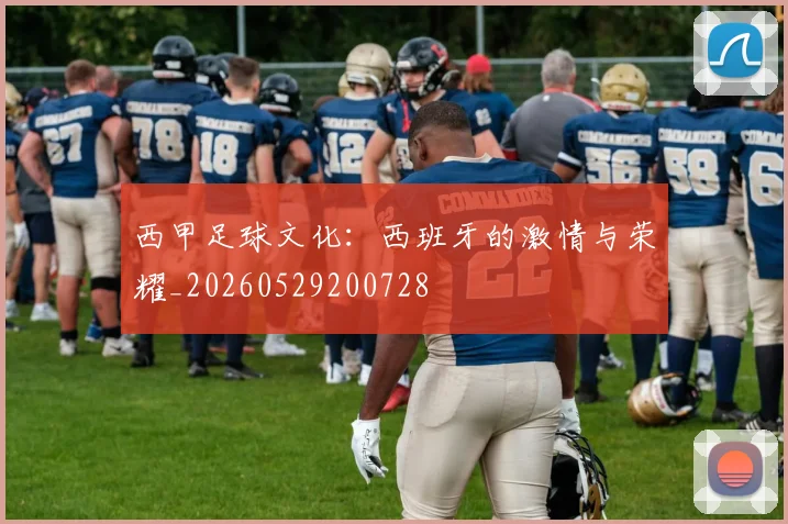 西甲足球文化：西班牙的激情与荣耀_20260529200728